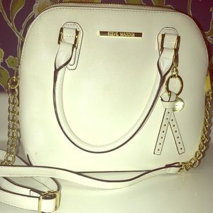 White Steve Madden Crossbody Bag